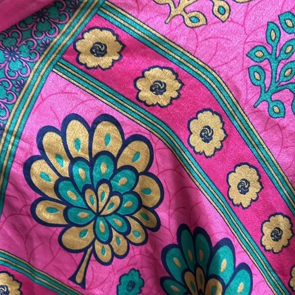 Repurposed sari wrap skirt - Picture 10 of 10